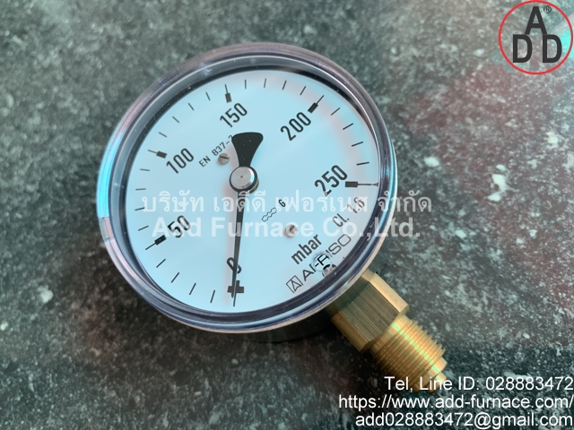 Afriso Pressure Gauge 0~250mbar (4)